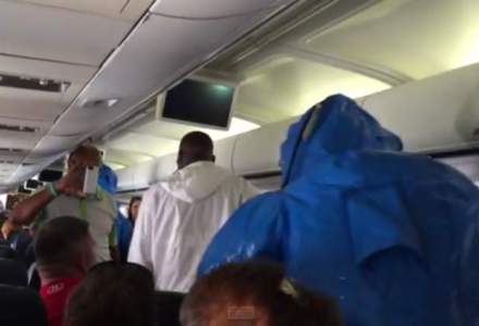 Alerta cu Ebola! Un avion a fost tinut la sol o ora din cauza unei alarme false [VIDEO]