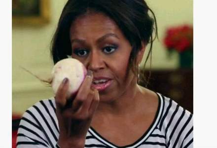 VIDEO: Michelle Obama danseaza cu un nap pentru a promova alimentatia sanatoasa