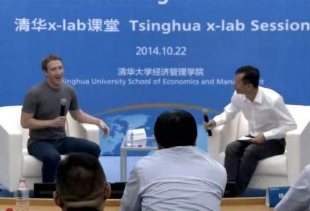 Seful Facebook a sustinut o sesiune de Q&A. In Mandarina!