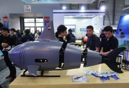 China ”lovește” din nou. Țara a construit o dronă rechin care să spioneze navele inamice