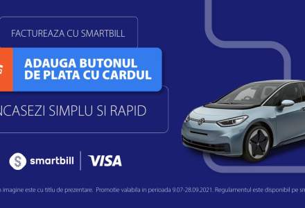 Digitalizarea IMM: SmartBill și Visa simplifică încasarea facturilor prin integrarea butonului de plată cu cardul