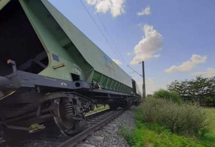 20 de trenuri sunt afectate de blocajul generat de deraierea unor vagoane de tren la Fetești
