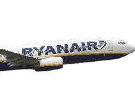 Ryanair a zburat cu un profit trimestrial in crestere cu 35%