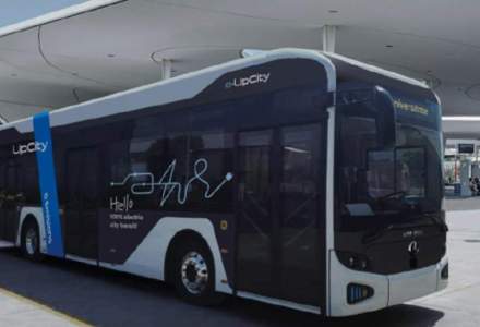 Prototipul autobuzului electric românesc e-UpCity, testat cu succes la Târgu Mureş