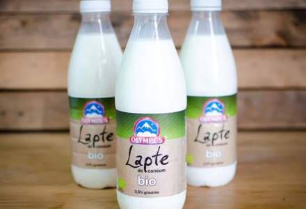 Olympus intra pe piata laptelui bio: Am depasit deja estimarile de crestere de 10% pe an pe segmentul bio