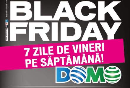 Ofertele de Black Friday la Domo: ce televizoare, telefoane sau tablete are la reducere retailerul