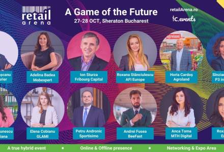 Speakeri noi la retailArena: A Game of the Future - cele mai cunoscute nume din online și offline urcă pe scena evenimentului