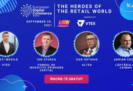 The Heroes of the Retail World: vino să-i cunoști pe 29 septembrie la European Digital Commerce