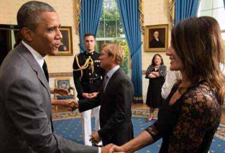 POZA saptamanii: Nadia Comaneci si Barack Obama au dat mana la Casa Alba