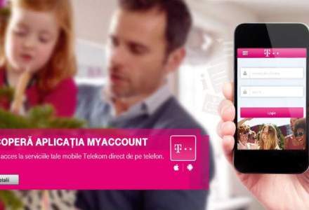Telekom Romania lanseaza aplicatia mobila MyAccount