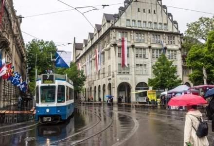 Sute de anarhisti au devastat centrul orasului elvetian Zurich