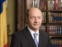 Traian Basescu a iesit la...