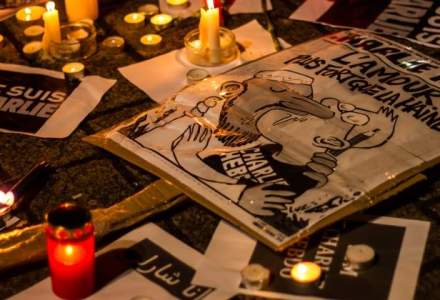 Echipa Charlie Hebdo a primit donatii de 1,6 mil. euro si lucreaza la urmatorul numar in redactia Liberation