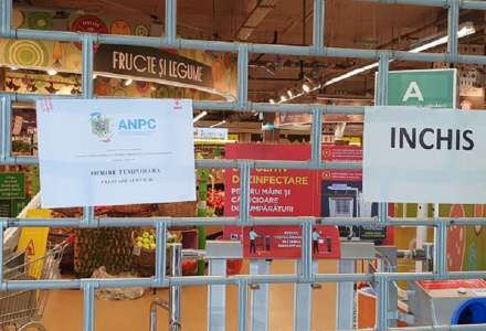 FOTO: ANPC închide patru magazine Mega Image din București, unde s-au descoperit gândaci și capcane pentru șobolani