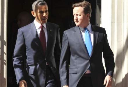 Barack Obama si David Cameron, pro mentinerea sanctiunilor puternice impotriva Rusiei
