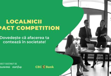 CEC Bank lansează „Localnicii Impact Competition”, dedicată start-up-urilor locale