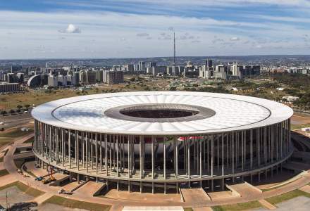 Costurile stadionului din Brasilia, acoperite intr-o mie de ani