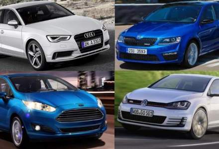 TOP 10: cele mai vandute modele de masini in Europa in 2014