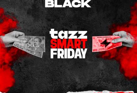 Tazz by eMAG lansează Smart Friday: vouchere de 100 de lei cu prețuri reduse cu până la 80%