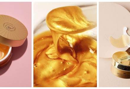 Îngrijire de lux - produse cosmetice pe bază de aur