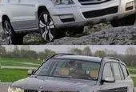 La un an de la lansare, Mercedes GLK ia fata BMW X3 pe piata romaneasca