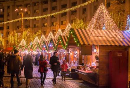 Când se aprind luminițele de Crăciun din București, în 2021