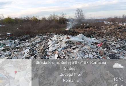 Tone de deșeuri au fost descoperite cu drona lângă Capitală