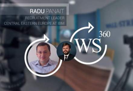 Radu Panait (recruitment leader IBM), invitatul emisiunii WALL-STREET 360: cum pot inova angajatii in ziua de astazi