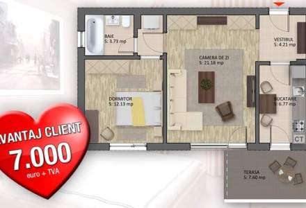 (P)Cele mai noi apartamente de 2 camere din Sectorul 1, complexul GREENFIELD, beneficiaza pana la sfarsitul lunii februarie de un avantaj pentru client de pana la 7,000 Euro + TVA