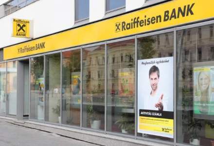 Raiffeisen Bank face in Romania un profit dupa taxe de 97 de milioane de euro