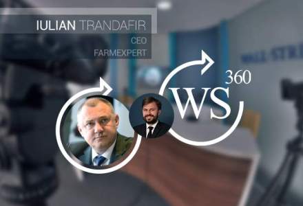 Iulian Trandafir (CEO Farmexpert), invitatul emisiunii WALL-STREET 360. Este unul dintre cei mai cunoscuti executivi din farma
