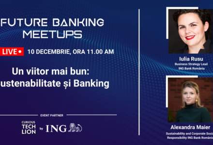 Sustenabilitate și banking la Future Banking Meetups #10