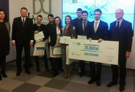 BVB i-a premiat pe castigatorii editiei a doua a concursului de tranzactionare Invest Quest
