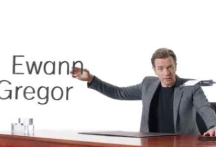 Ewan McGregor isi schimba numele in EwaNN, parte din rebrandingul ING Asigurari si Pensii