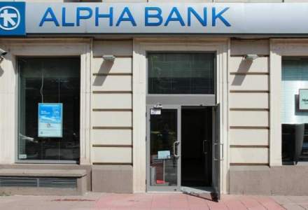 Alpha Bank si-a majorat anul trecut pierderile in Romania, de circa 12 ori
