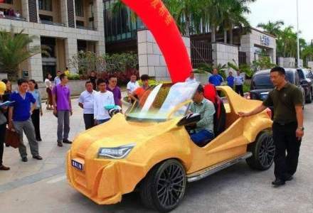 China a fabricat prima masina din lume cu ajutorul unei imprimante 3D
