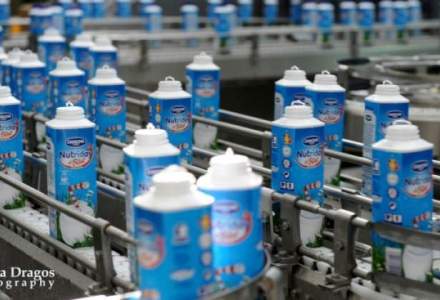 Danone rebranduieste 25% din piata de iaurturi, dupa investitii de 10 mil. lei in noi tehnologii