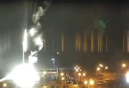 Incendiu la centrala nucleară Zaporijie din Ucraina, provocat de atacurile rușilor. Este cea mai mare centrală nucleară din Europa