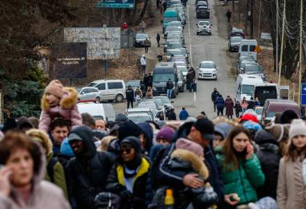 Crește numărul refugiaților ucrainieni care ajung în România de la o zi la alta