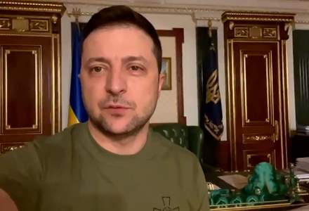 Volodimir Zelenski dă asigurări ucrainenilor că nu a fugit din Kiev