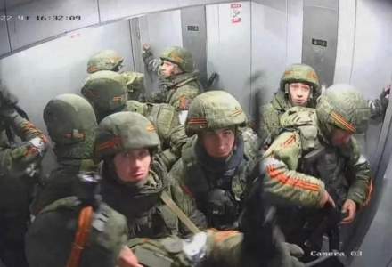 Glume de război: ucrainenii au blocat un grup de soldați ruși, în lift
