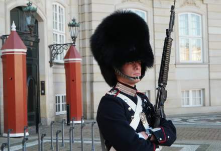 Gărzile Reginei nu vor purta căciuli din blană artificială: Nu îndeplinesc standardul necesar pentru ceremonii