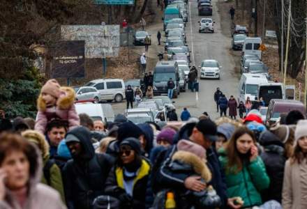 Prefectura Botoșani: 1.400 de refugiaţi ucraineni au intrat, în ultimele 24 de ore, în România