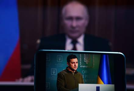 Videoclipuri trucate (deepfake) cu Putin și Zelenski, folosite în războiul din Ucraina
