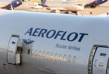 ANAF blochează trei conturi ale reprezentanței în România a companiei rusești Aeroflot