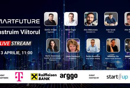Smart Future - Înscrie-te la evenimentul care creează România de mâine