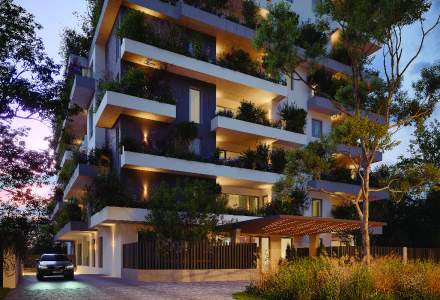Investiție de 7 milioane de euro în primul complex imobiliar din nordul Bucureștiului care se transformă într-o grădină verticală