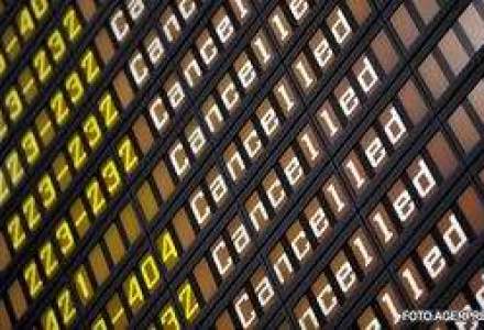 Aeroporturile Otopeni si Baneasa au anulat 44 de curse din 283 programate