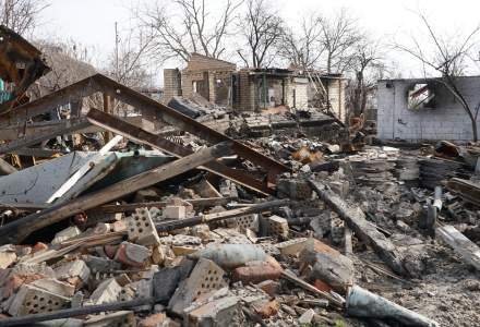 Satul din Ucraina în care nicio casă nu a rămas întreagă după ocupaţia armatei ruse