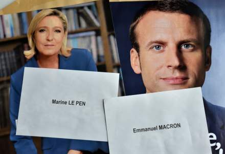 Emmanuel Macron şi Marine Le Pen se califică în turul al doilea al prezidenţialelor